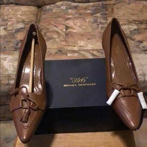 Brooks Brothers kitten heels